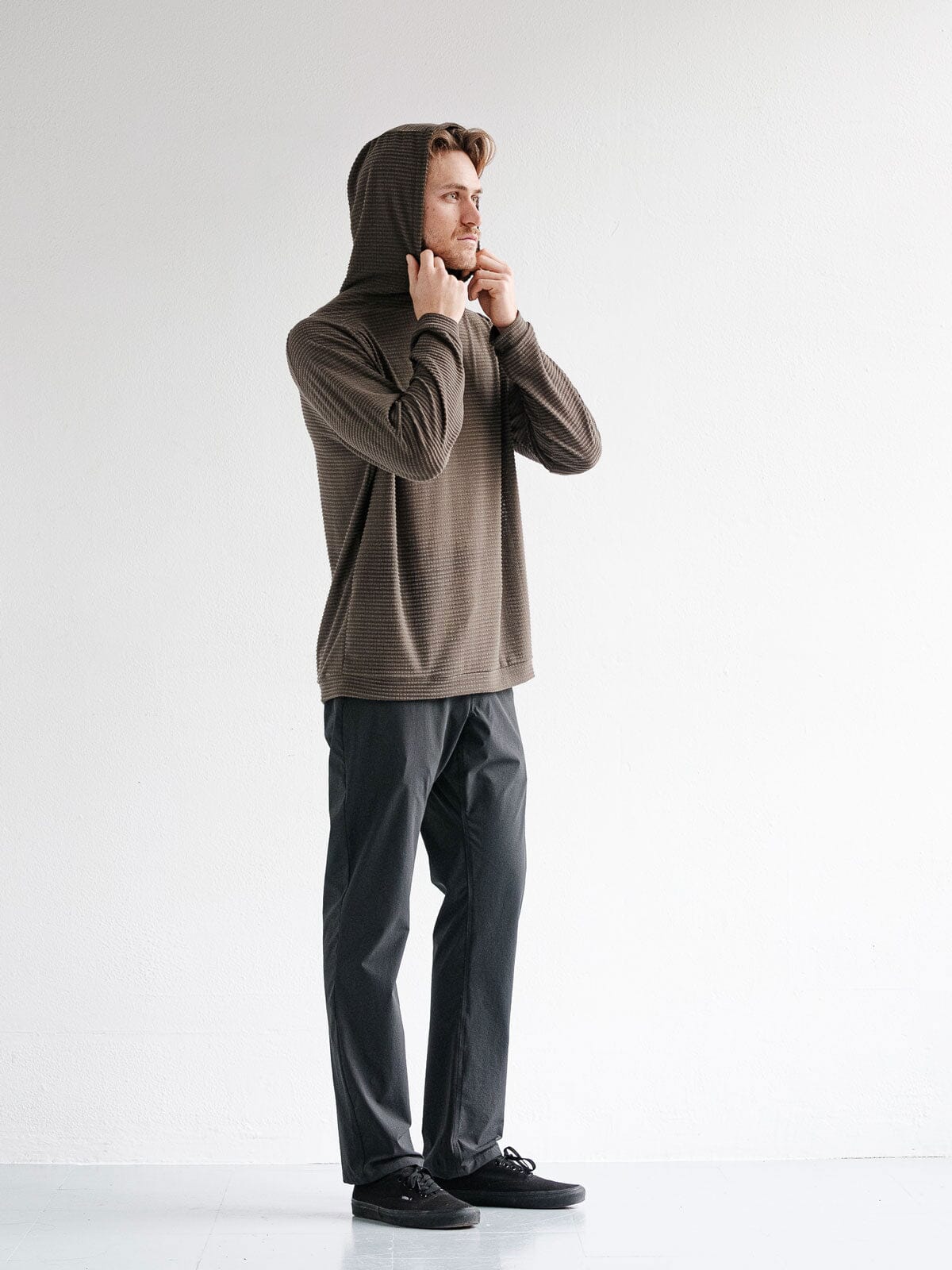Mission Hoodie : Grid by Mission Workshop - Weatherproof Bags & Technical Apparel - San Francisco & Los Angeles - Built to endure - Guaranteed forever