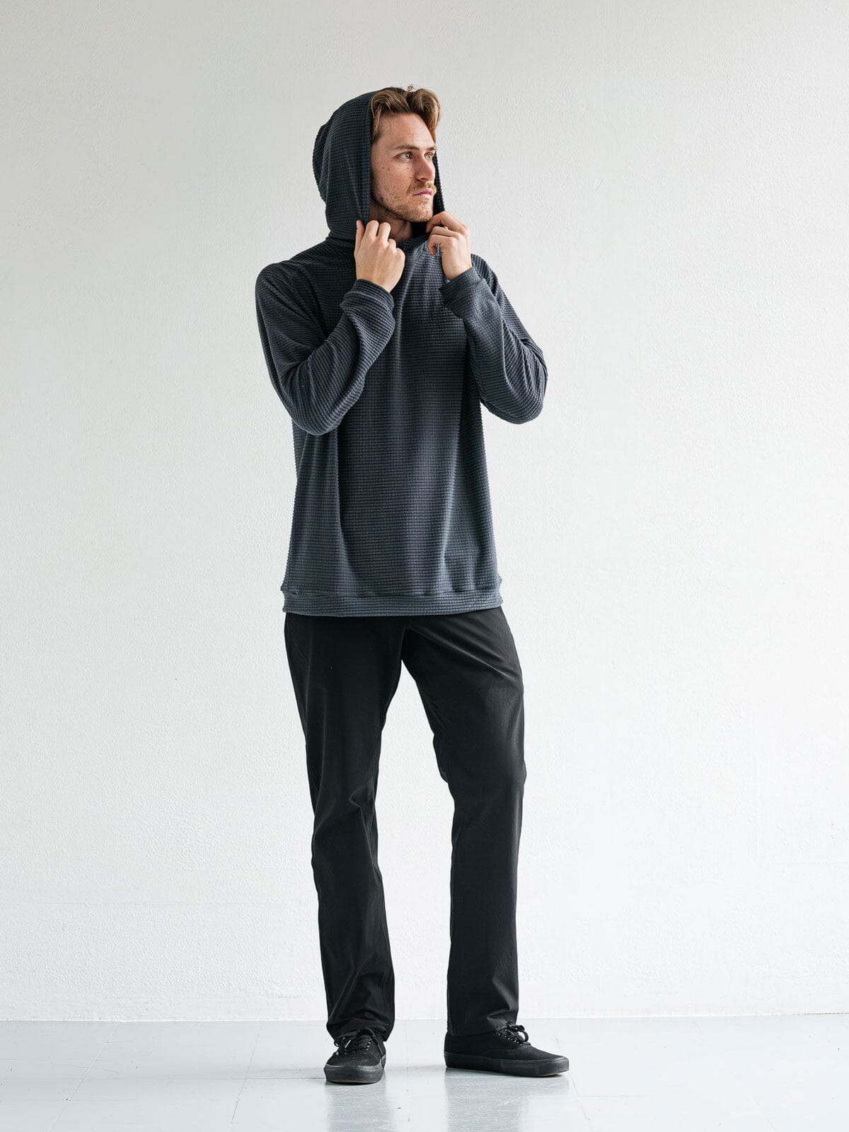 Mission Hoodie : Grid by Mission Workshop - Weatherproof Bags & Technical Apparel - San Francisco & Los Angeles - Built to endure - Guaranteed forever